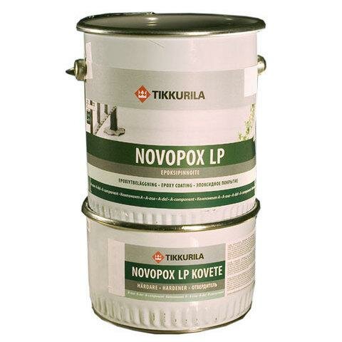 Tikkurila Novopox / Тиккурила новопокс двухкомпонентное эпоксидное покрытие для пола 7, светло-серый