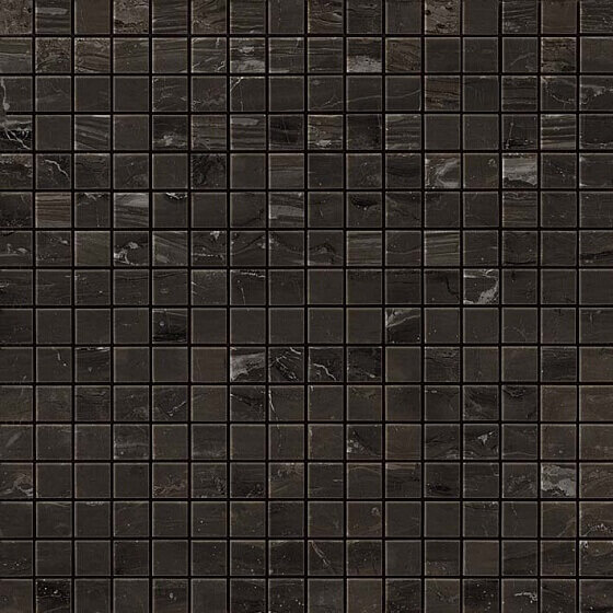 Керамическая мозаика Atlas Concorde Marvel Edge Мозаика Керамогранит Absolute Brown Mosaico Lapp 30х30 (м2)