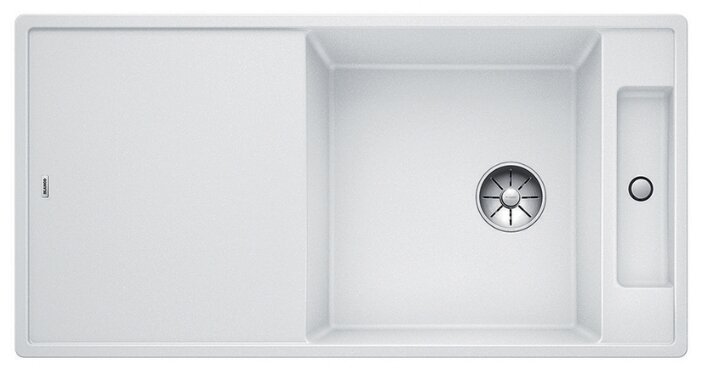 Врезная кухонная мойка Blanco Axia III XL 6S с доской из стекла 100х51см искусственный гранит