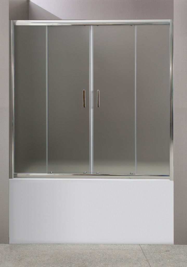 Дверь в нишу BelBagno UNO UNO-VF-2-150/145-P-Cr хром / стекло матовое