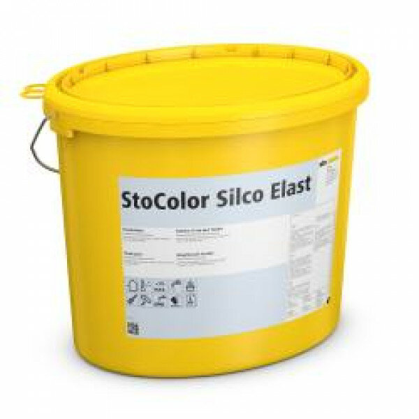 Фасадная краска на основе силиконовых смол StoColor Silco Elast 15 л