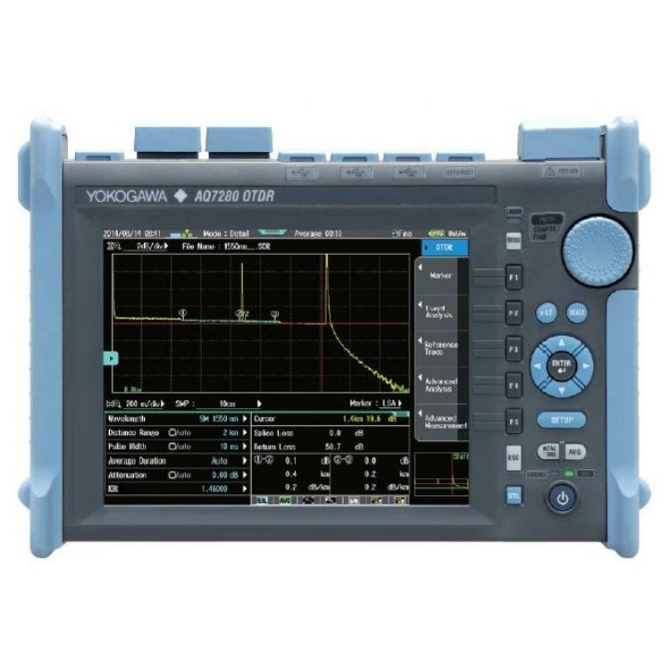 Рефлектометр оптический Yokogawa AQ7280+ AQ7283F(SM, 1310/1550, 1650 нм, 42/40, 40 дБ, FC-адаптеры) (с поверкой) 130704-00393