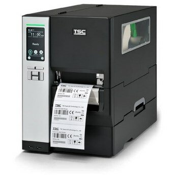 Принтер этикеток термотрансферный TSC MH240P, Touch LCD, 203 dpi, 114 мм, 356 мм/с, RS-232, USB, Ethernet, USB Host, с намотчиком