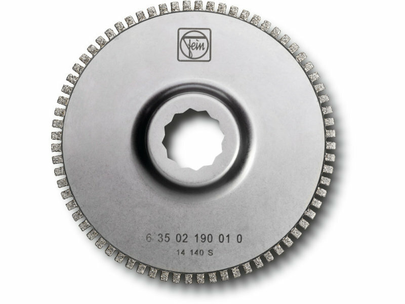 Алмазное сегментное пильное полотно с открытыми зубьями, 105 мм FEIN 63502190010