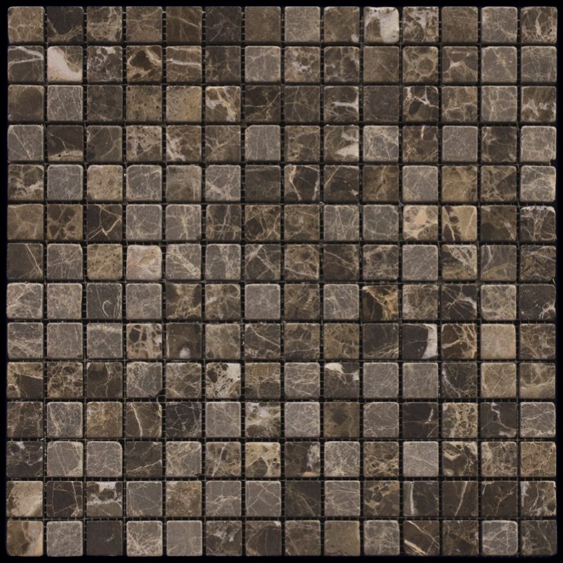 Мозаика Natural Adriatica M022-20T (Emperador Dark) Мрамор 20х20 305х305