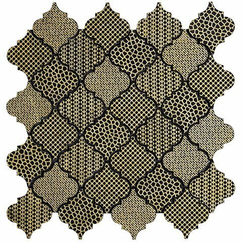 Мозаика Skalini BRJ-4 металлизированная 30,5x30,5 см материал Мрамор толщина 10 мм в уп. 0.465 м2