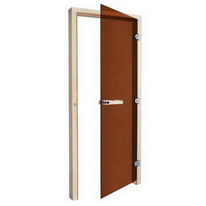 Дверь для бани Sawo 730 3SGА R (7х19, бронза, правая, без порога, осина)