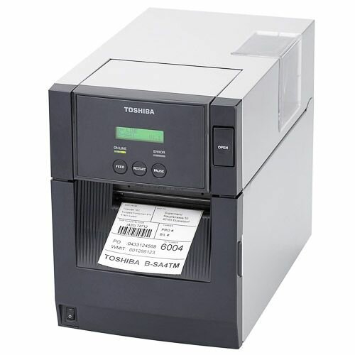 Термотрансферный принтер Toshiba B-SA4TM, 203 dpi, USB, LPT, LAN (B-SA4TM-GS12-QM-R)