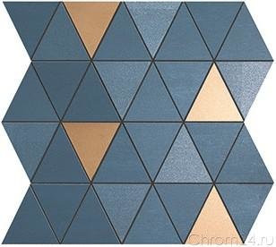 Atlas Concorde Mek Blue Mosaico Diamond Wall керамическая плитка (30,5 x 30,5 см) (9MDU)