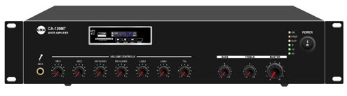 CMX Audio EA-350A Микшер усилитель 350ватт, Mp3, SD, FM тюнер, Bluetooth, 3 Mic, 2 Aux, 70V/100V/4-1