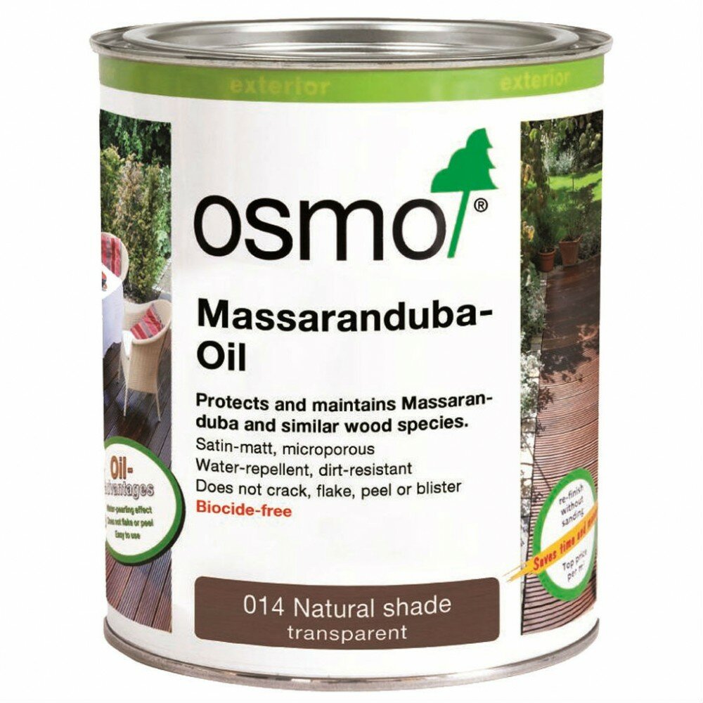 Масло для террас Osmo Terrassen-Ole 014 Массарандуб 2,5 л
