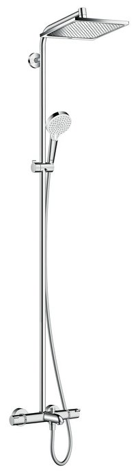 Душевая стойка hansgrohe Crometta E 240 1jet Showerpipe 27298000 хром