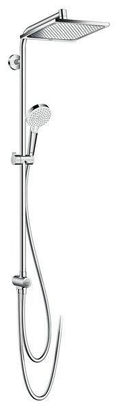 Душевая стойка hansgrohe Crometta E 240 1jet Showerpipe Reno EcoSmart 27289000 хром