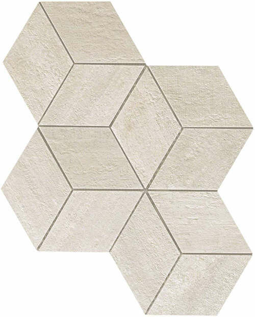 Мозаика Atlas Concorde (италия) Mark Gypsum Mosaico Esagono AM2K 300x350 мм (Керамическая плитка для ванной)