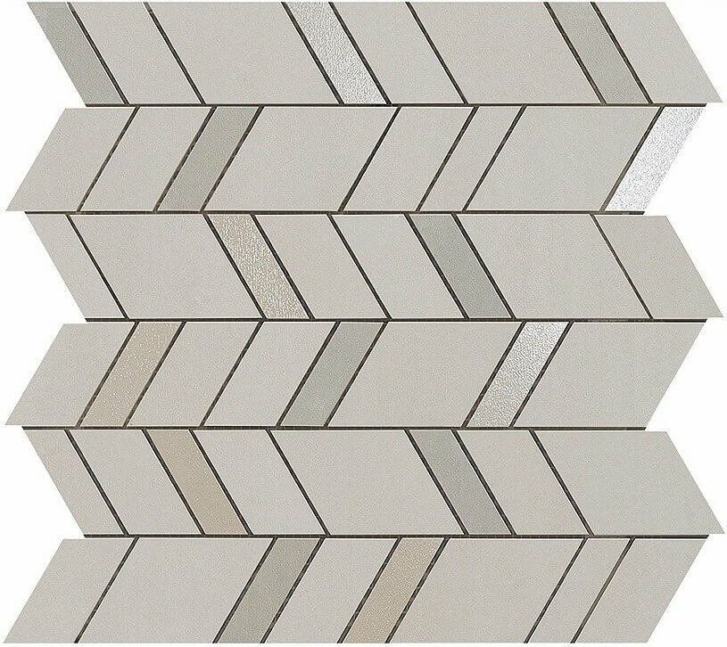 Atlas Concorde Mek Medium Mosaico Chevron Wall 30.5x30.5 см настенная плитка