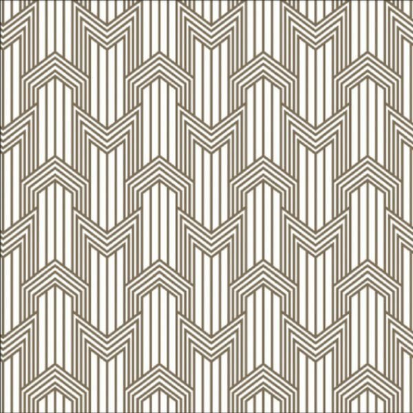 Декор Petracers Swing S Geometria 22-21 Geometria Ottone Su Bianco Matt 60x60