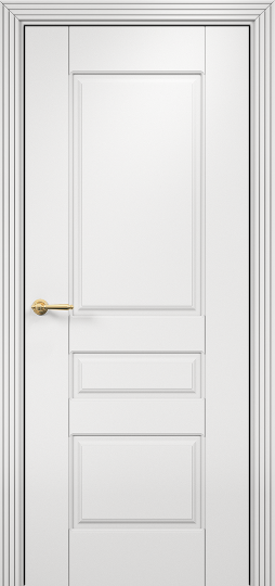 Дверь Оникс Версаль фрезерованное Цвет:эмаль белая мдф Остекление:Без стекла