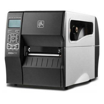Принтер этикеток термотрансферный Zebra ZT230, 114 мм, 152 мм/с, 203 dpi, RS-232, USB, Ethernet, нож (ZT23042-T2E200FZ)