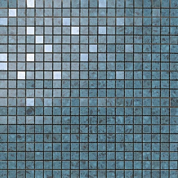 Мозаика Atlas Concorde Marvel Gems Terrazzo Blue Micromosaico 31х31 9MZB