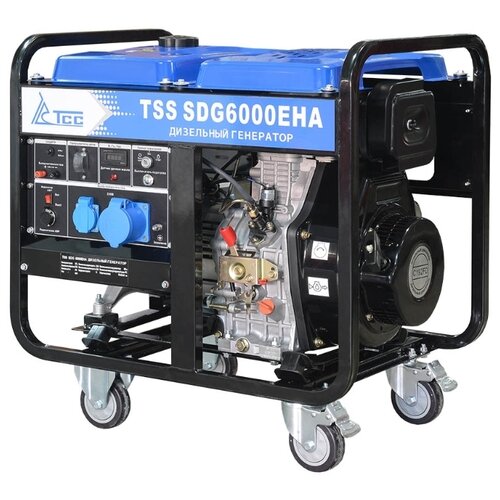 Дизельный генератор ТСС SDG 6000EHA (6000 Вт)