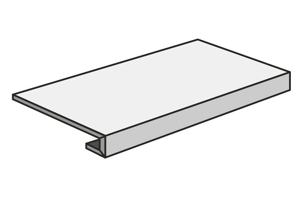 Ступени из керамогранита Floor Gres Industrial 739143_IndustrialSageGradinoNat. ( шт)