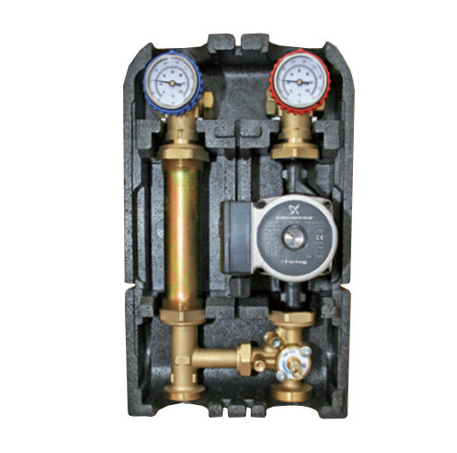 Насосная группа BARBERI со смесителем 1quot; с насосом Grundfos UPSO 25-65 07G02500C