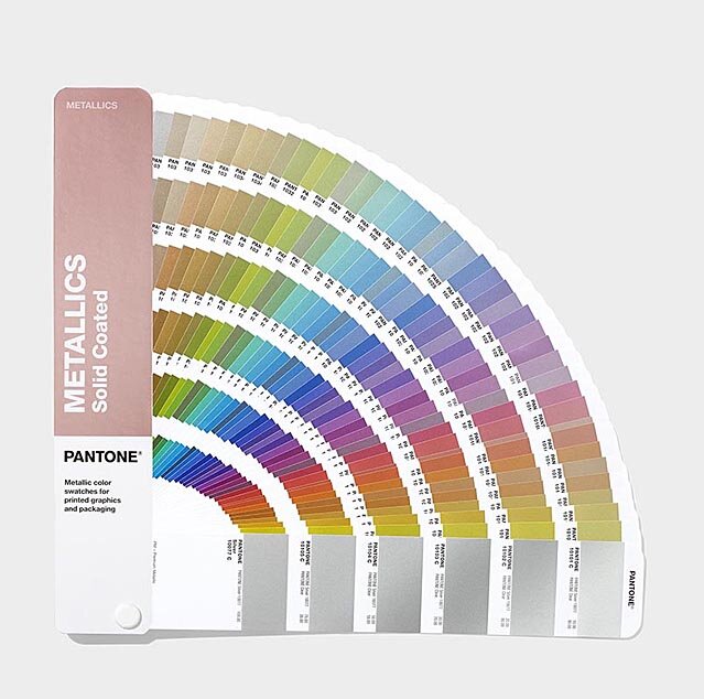 Pantone Цветовой справочник Metallics Coated 2019 GG1507A