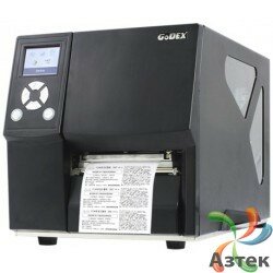 Принтер этикеток Godex ZX430i термотрансферный 300 dpi темный, LCD, Ethernet, USB, RS-232, LPT, 011-43i001-000