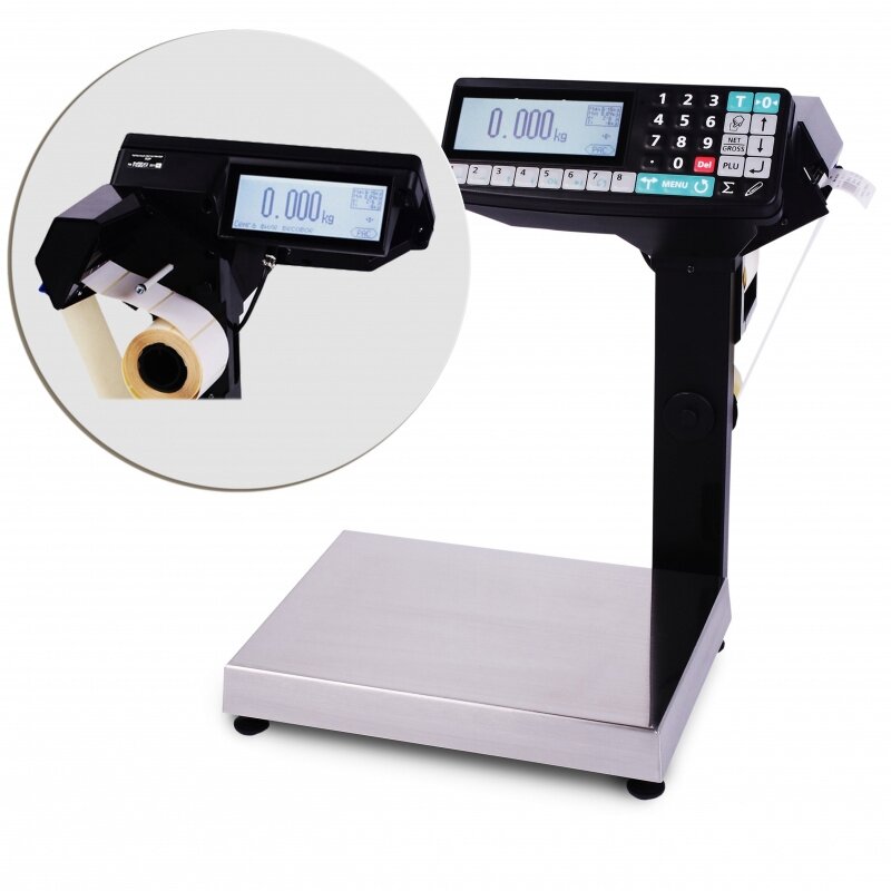 Весы-регистратор с печатью этикетки МАССА-К Масса МК-32.2-R2P-10-1