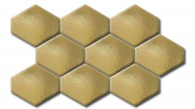 Мозаика 24265 Scale Benzene Mosaic Metallic 25.5x44 Equipe