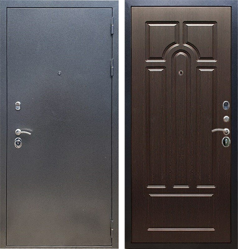 Входная стальная дверь Армада 11 ФЛ-58 (Антик серебро / Венге)