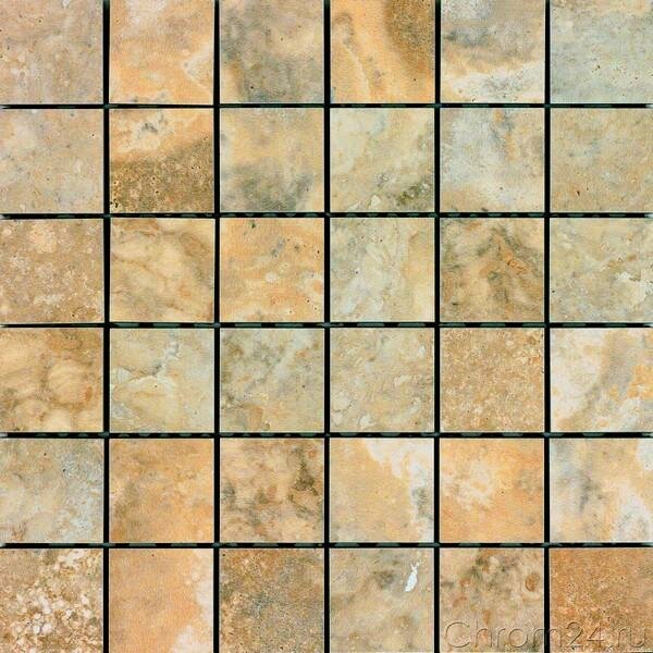 Fioranese Nu Travertine Controfalda Walnut Mosaico керамогранит (30 x 30 см) (NT0MSCR)