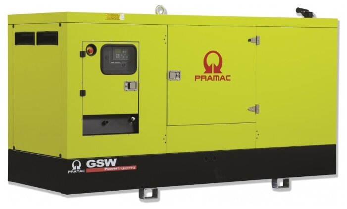 Дизельный генератор Pramac GSW 170 D в кожухе (126400 Вт)
