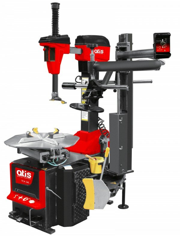ATIS Шиномонтажный станок TCA24 292кг 380В 8-10бар 1045 мм (41”) 1150х1000х950мм 1,1 кВт 380 мм (15”)
