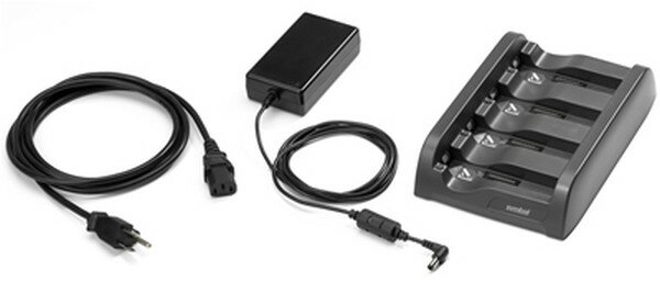 четырехслотовая подставка для зарядки аккумуляторов wt40x0 (в комплекте с блоком питания (50-14000-148) и кабелем постоянного тока us (23844-00-00)) zebra / motorola symbol SAC4000-410CR