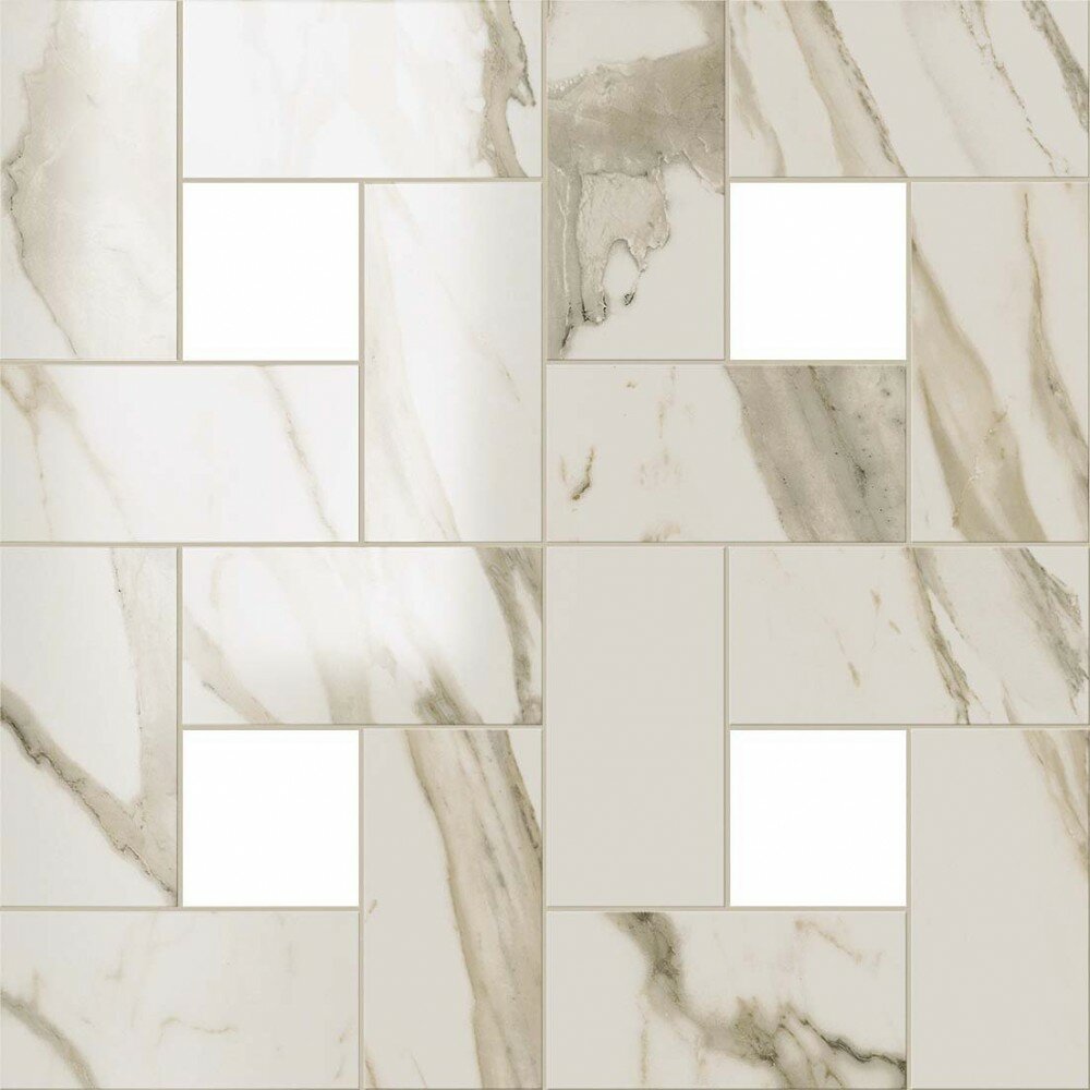 Плитка Atlas Concorde Rus SUPERNOVA MARBLE 10мм S.M. Calacatta Gold Mosaic Lap 45х45С.М. Калакатта Голд Мозаика Лапп 45х45 ст610110000063 (Ед. изм.: кв.м.)