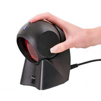 Сканер штрих-кода Metrologic 7180 Orbit CG, лазерный, стационарный, многоплоскостной и одноплоскостной, USB, чёрный