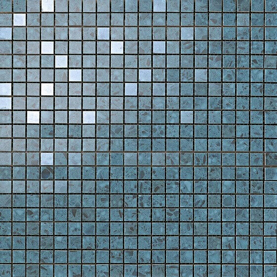 Керамическая мозаика Мозаика ATLAS CONCORDE MARVEL GEMS Terrazzo Blue Micromosaico 30,5х30,5 (м2)