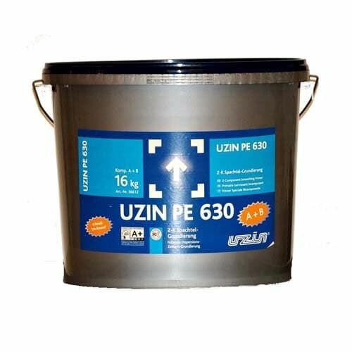 Uzin PE 630, шпатлевка-грунтовка для швов, 16 кг