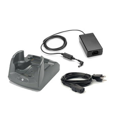 Zebra Коммуникационная подставка для MC7x, 1 слот, KIT: блок питания, AC кабель, CRD7X00-100RES