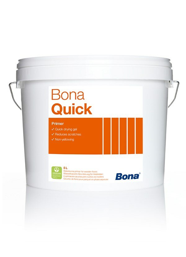 Bona Quick gel высоко вискозный грунтовочный гель лак 5 л