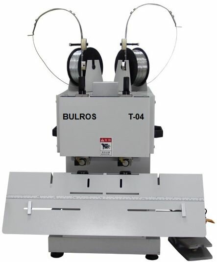 Машина для скрепления проволочными скобами Bulros T-04
