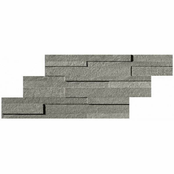 Плитка Atlas Concorde Klif Grey Brick 3D AN7M 28x55