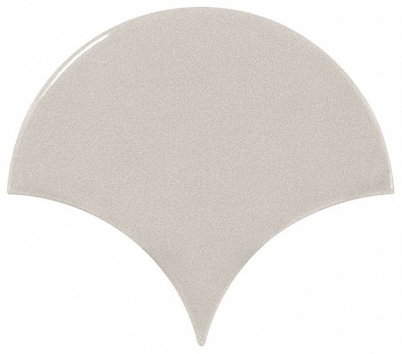 Настенная плитка Керамическая плитка для стен EQUIPE SCALE Fan Light Grey 10,6x12 (м2)