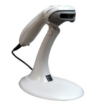 Сканер штрих-кода Metrologic 9520 Voyager, лазерный, ручной на подставке, одноплоскостной, USB, серый.