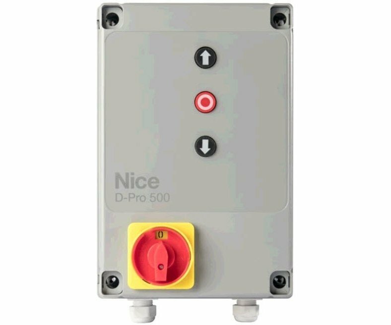 NICE DPRO500 блок управления устройствами с трехфазными и однофазными электродвигателями