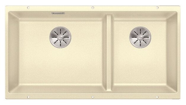 Врезная кухонная мойка Blanco Subline 480/320-U Silgranit PuraDur 85.5х46см искусственный гранит