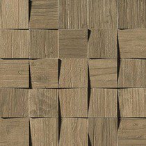 Axi Brown Chestnut Mosaico 3D (AMV8) 35x35 Керамогранит