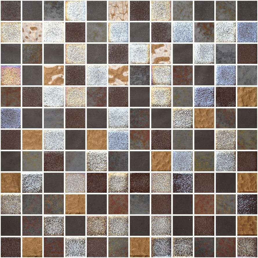 Мозаика Onix Mosaico Mystic Glass Savina 31.1x31.1