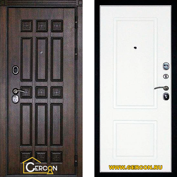 Уличная металлическая дверь Кондор Спарта 3К для частного дома